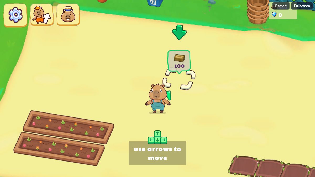 Capybara Mart artwork